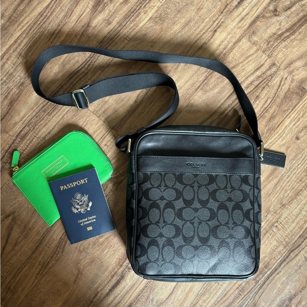 Coach Cross Body Messenger Bag